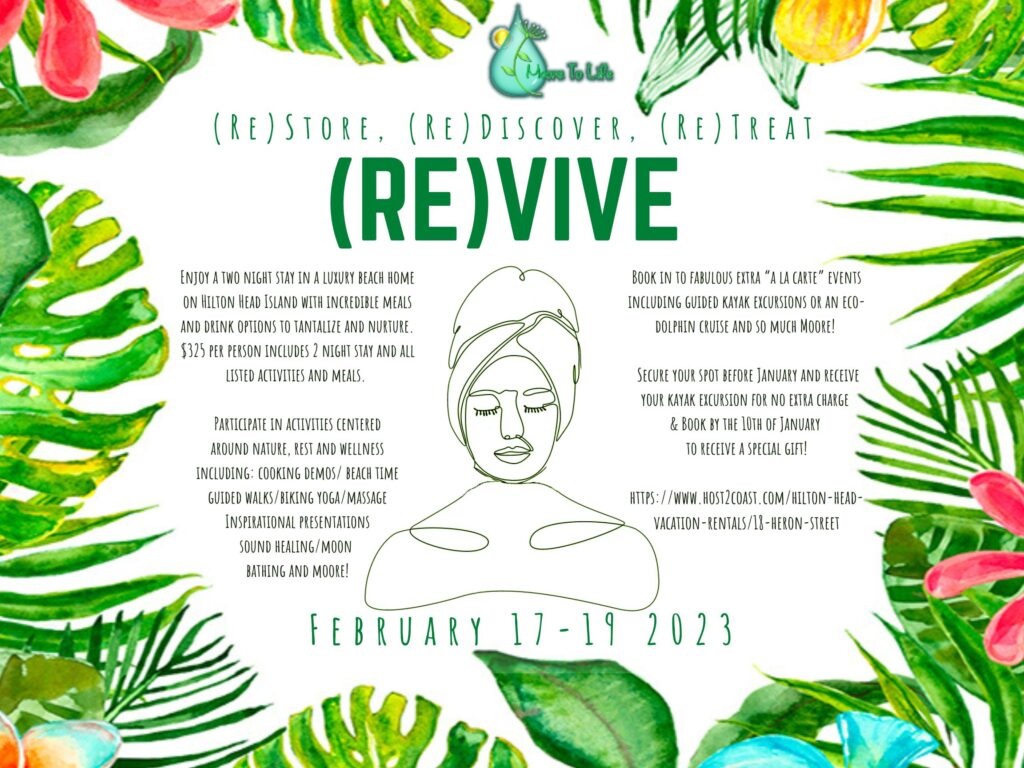 Book now for our February Revive Retreat!
